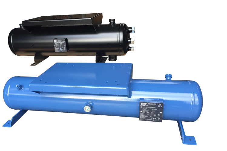 Vloeistoftank horizontaal