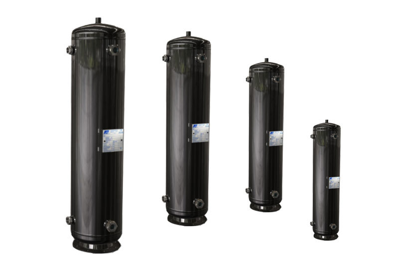 Vloeistoftank verticaal